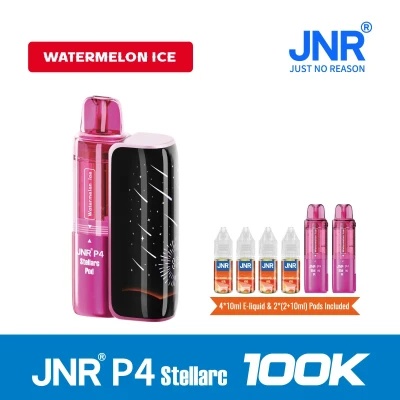 Watermelon ice+Watermelon ice | JNR Vape P4 Stellarc 100K Puffs Kit - Refillable & Replaceable Pod Vape